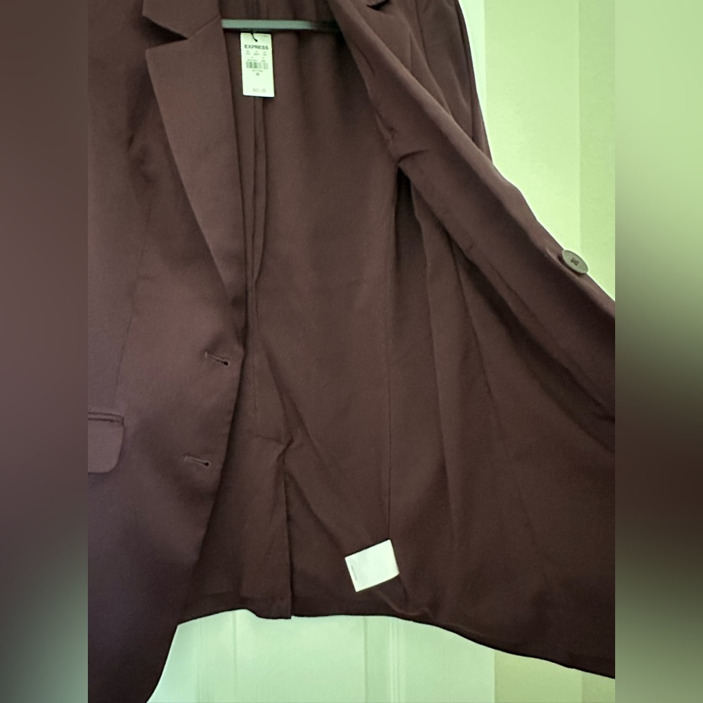 Express Satin Blazer - Picture 4 of 5